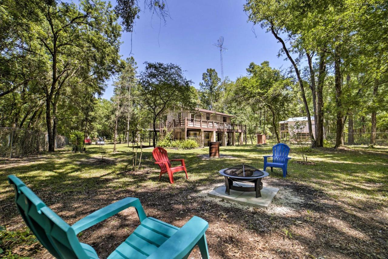 Obrien Home On About 1 Acre With Fire Pit - Near River! O'Brien 外观 照片